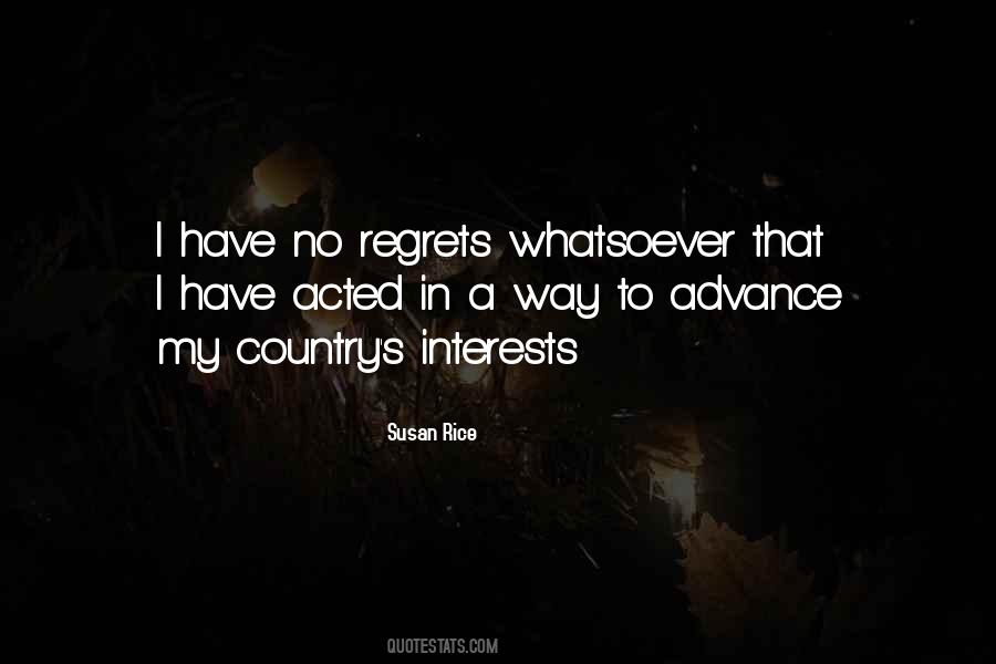 Have No Regrets Quotes #563769