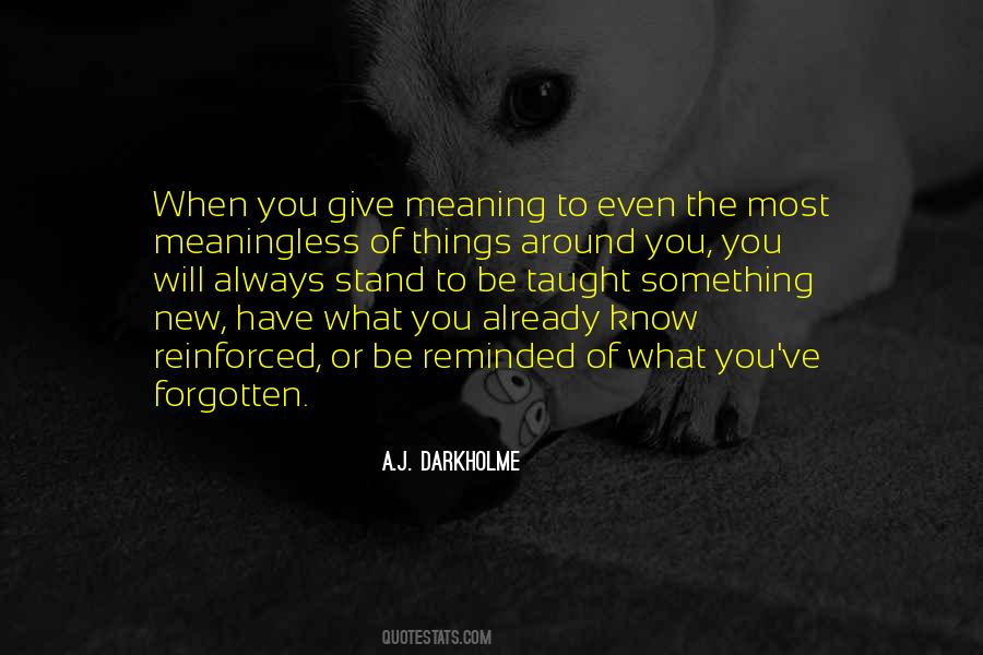 Have You Forgotten Quotes #391963