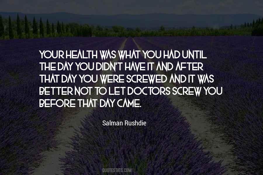 Have Your Health Quotes #624663