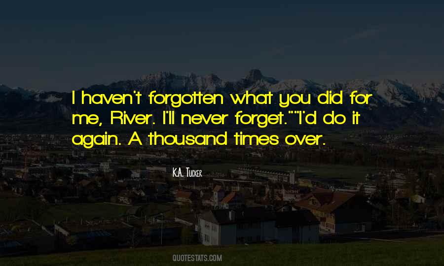 Haven't Forgotten You Quotes #1549800
