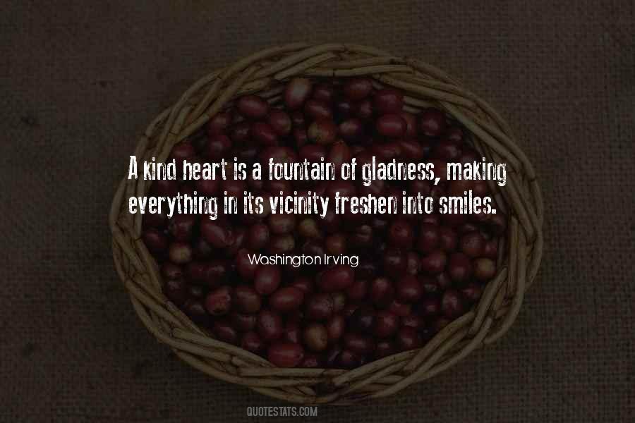 Having A Kind Heart Quotes #4287