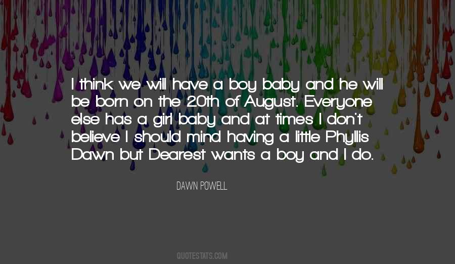 Having A Little Boy Quotes #271626