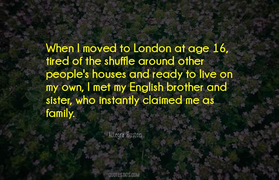 Having No Sister Quotes #19544