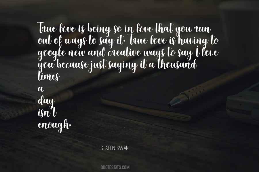 Having You Is Enough Quotes #1263948