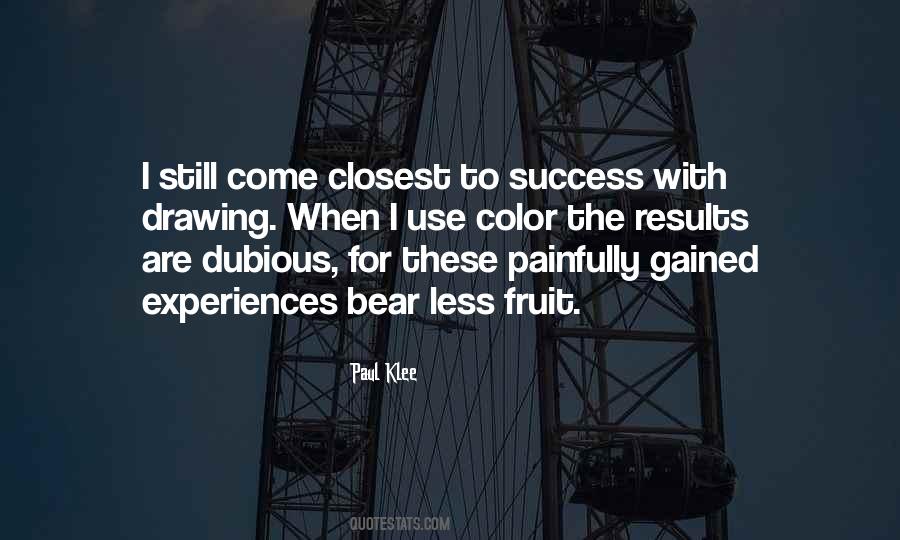 Quotes About Fruit Of Success #283914