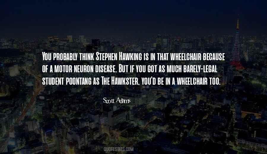 Hawking Quotes #1426411