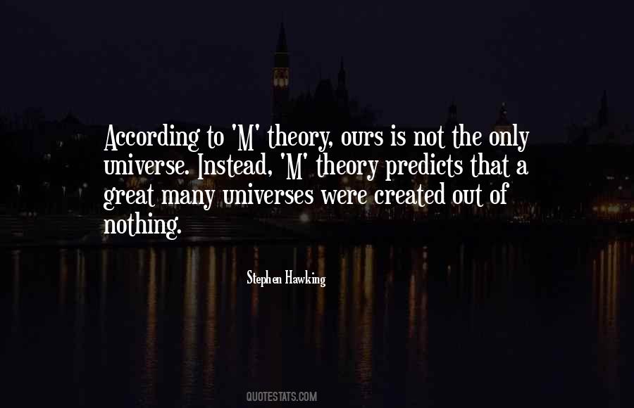 Hawking Quotes #57511