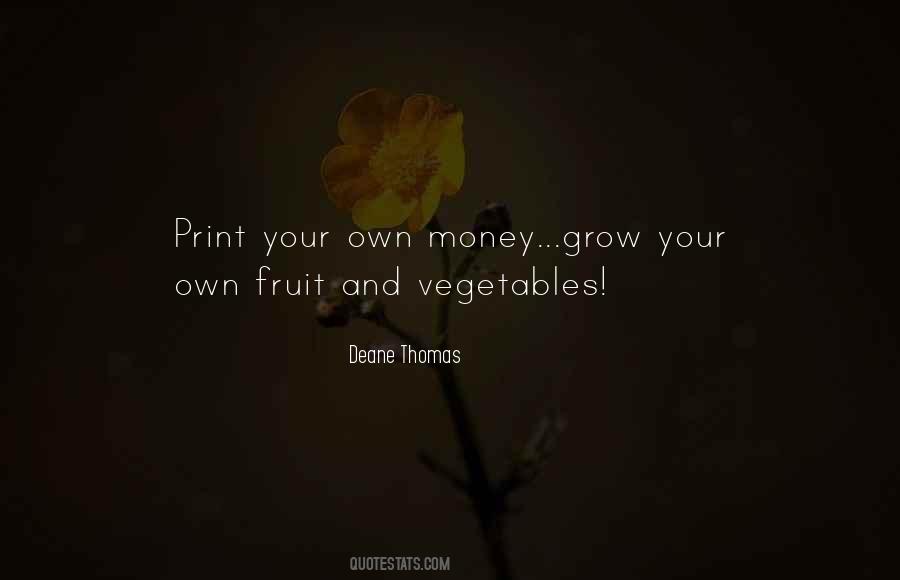 Quotes About Fruit And Vegetables #65729