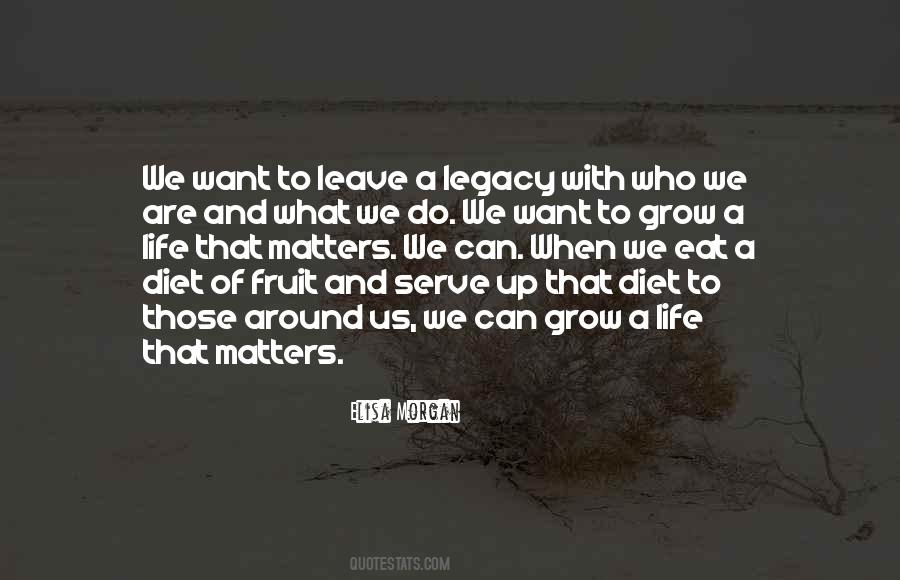 Quotes About Fruit And Life #1600768