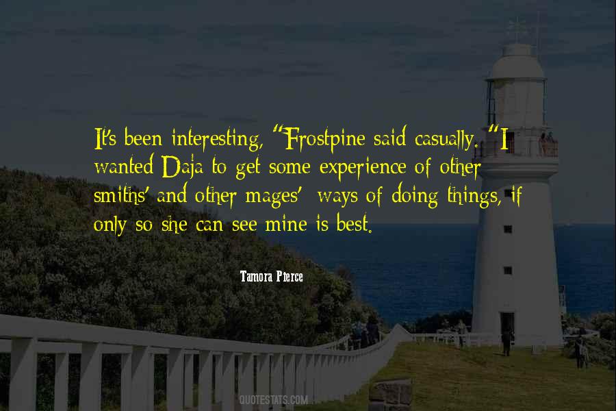 Quotes About Frostpine #1849673