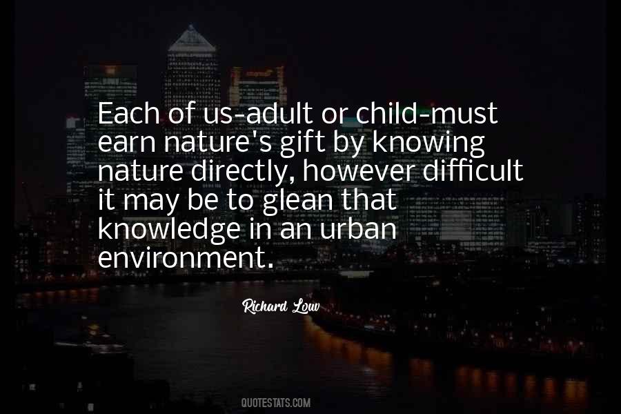 Quotes About Urban Nature #791139