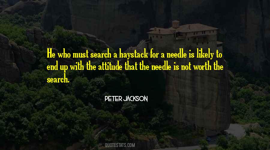 Haystack Quotes #1249020