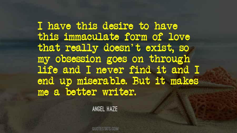 Haze Love Quotes #32931