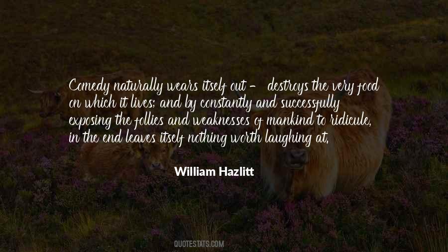 Hazlitt Quotes #227698