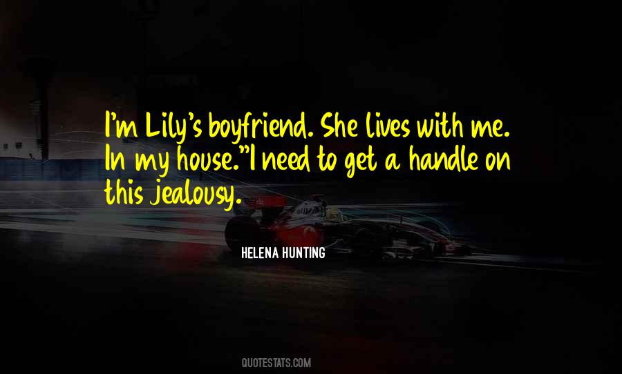 He Can Handle Me Quotes #19148