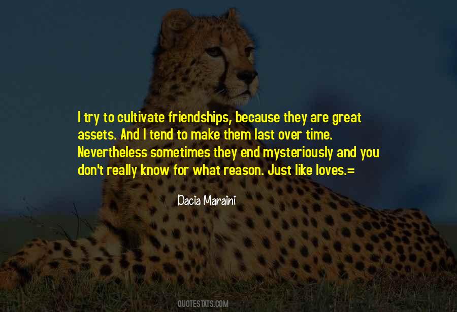 Quotes About Friendships Over Time #371025