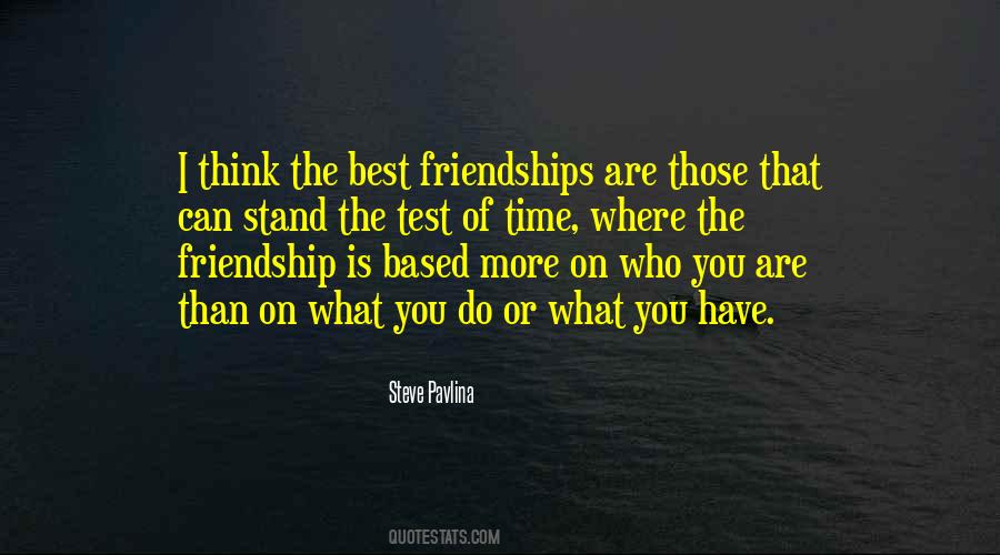 Quotes About Friendships Over Time #713093