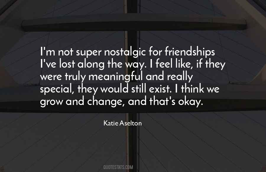 Quotes About Friendships Lost #1698763