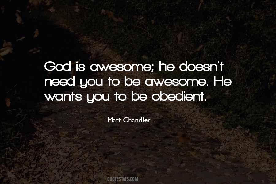 He Is Awesome Quotes #791334