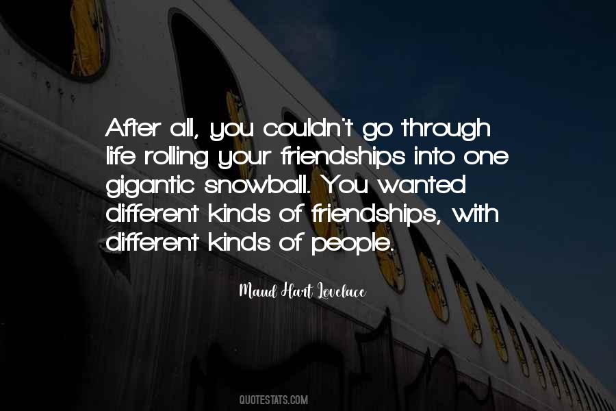Quotes About Friendships And Life #170312