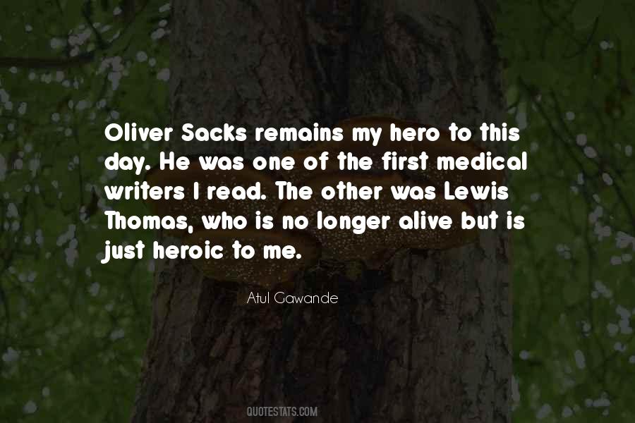 He Is My Hero Quotes #1142102