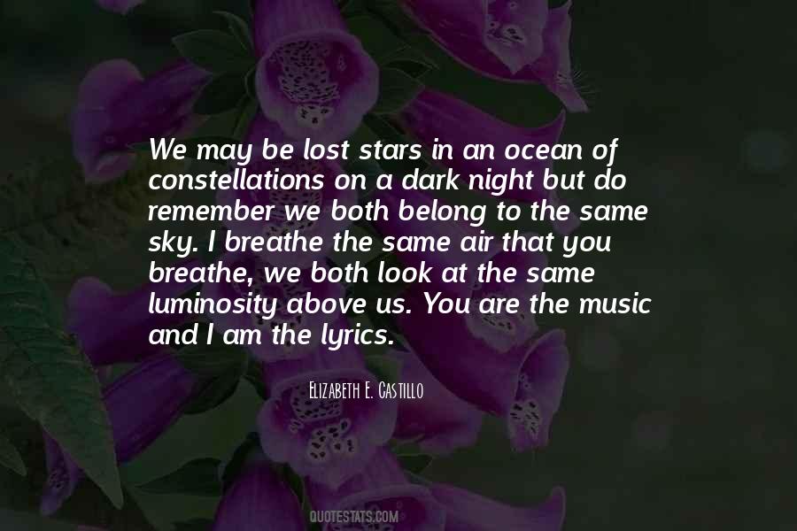 Quotes About The Constellations #1323971