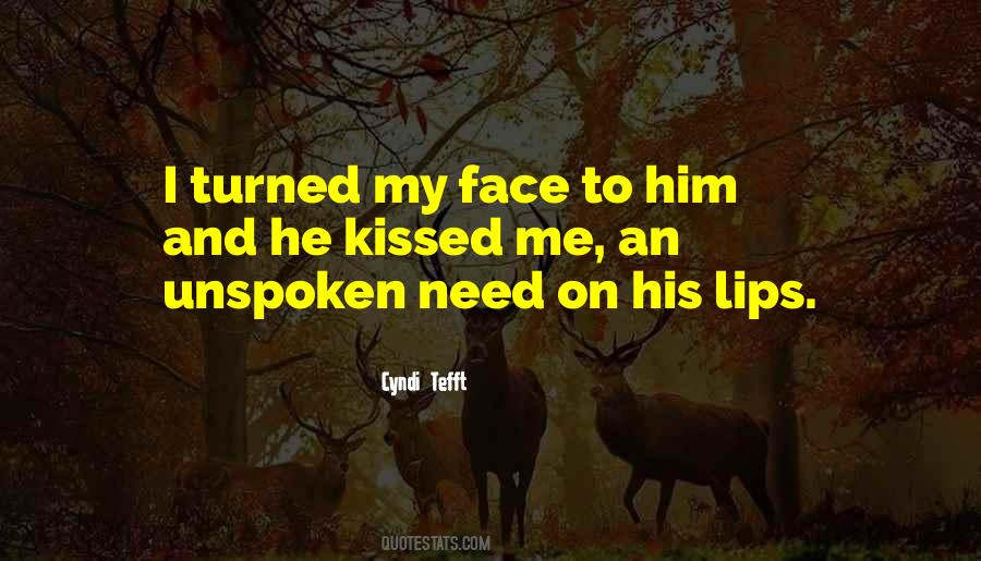 He Kissed Me Quotes #359544