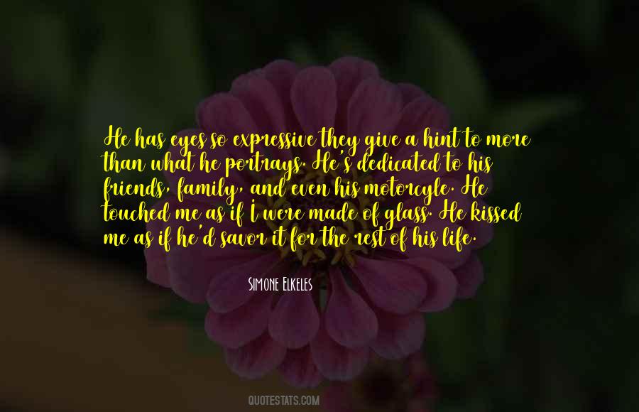He Kissed Me Quotes #938986