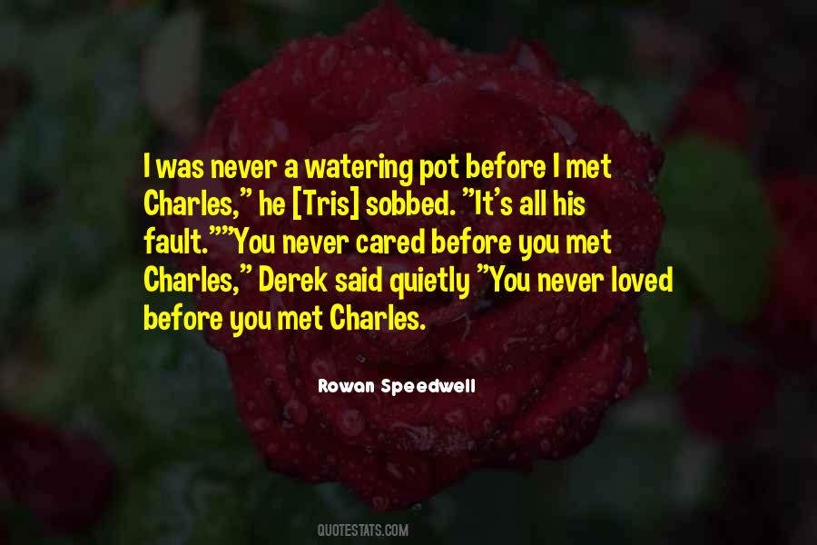 He Never Loved You Quotes #720990