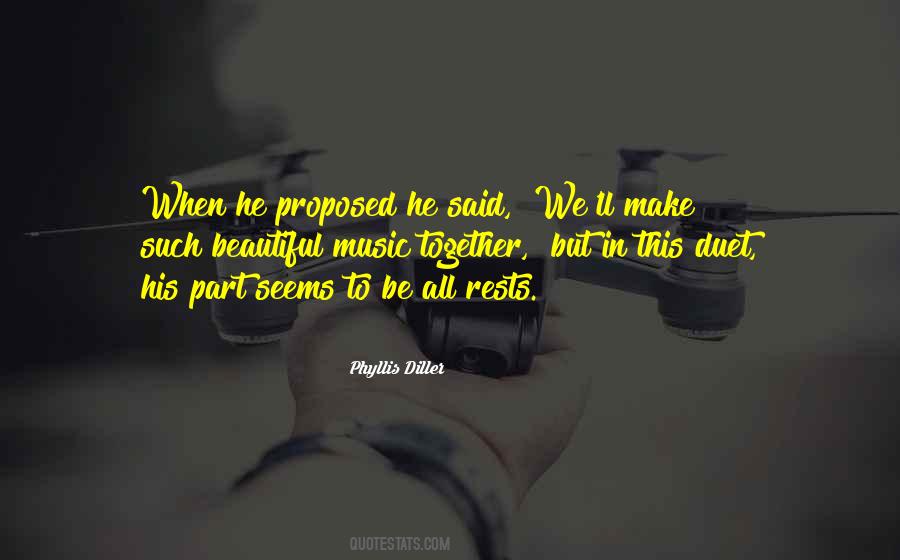 He Proposed Quotes #531202