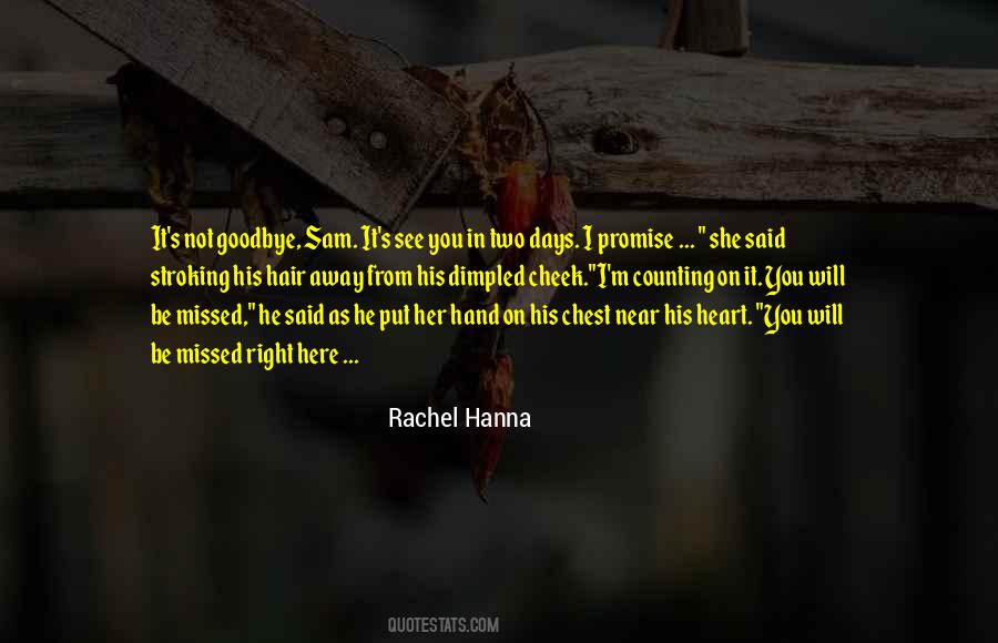 He Said Goodbye Quotes #1209249