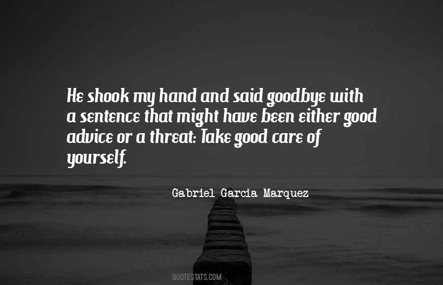 He Said Goodbye Quotes #485638