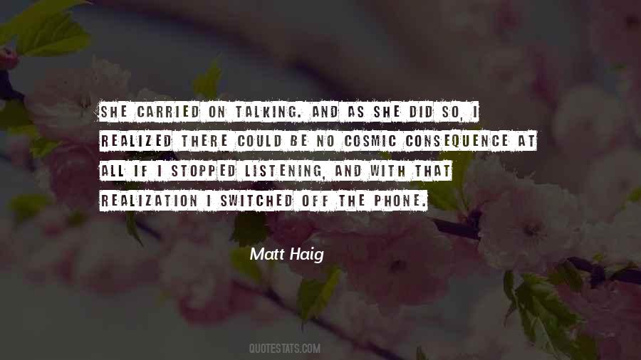 He Stopped Talking To Me Quotes #164424