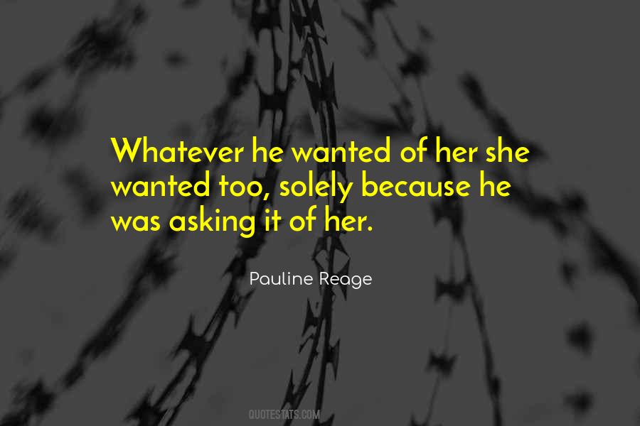 He Wanted Her Quotes #227658 He Wanted Her Quotes #227658