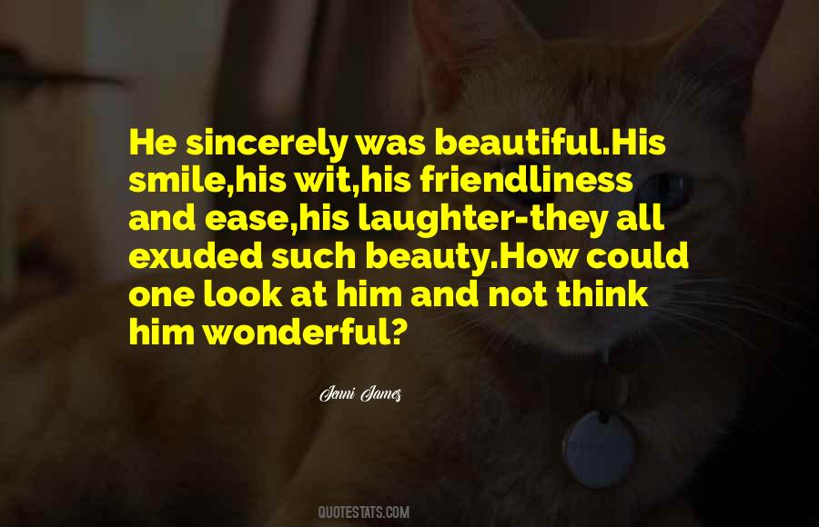 He Was Beautiful Quotes #245227