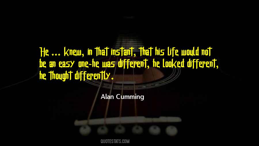 He Was Different Quotes #1206982