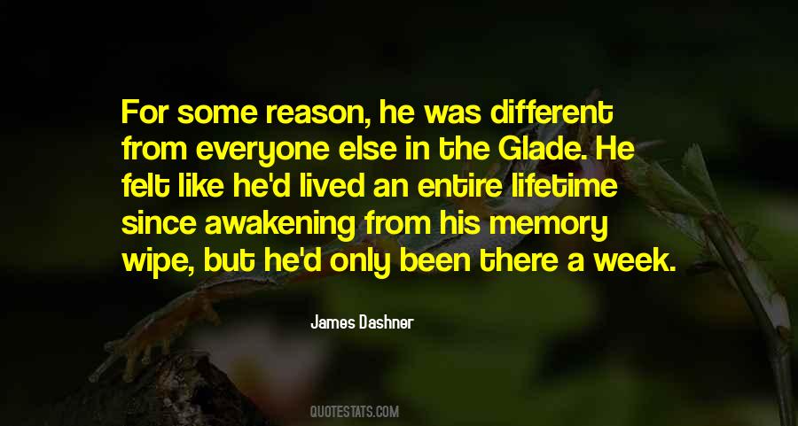 He Was Different Quotes #1593226