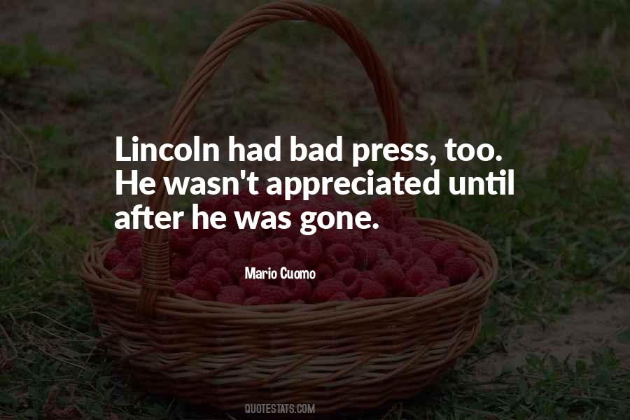 He Was Gone Quotes #1034975
