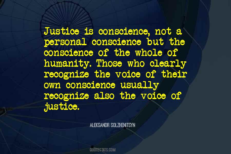 Quotes About The Conscience #1146494