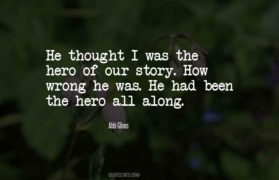 He Was Wrong Quotes #128373