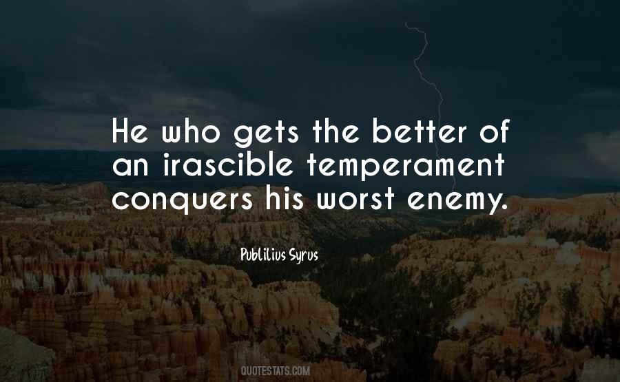 He Who Conquers Quotes #153051