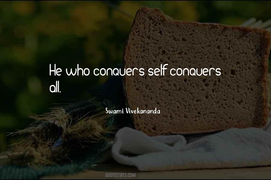 He Who Conquers Quotes #1544717