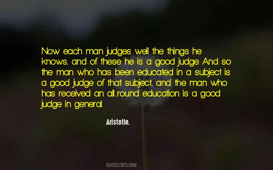 He Who Judges Quotes #138561