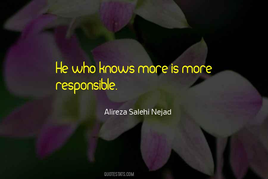 He Who Knows Quotes #883319