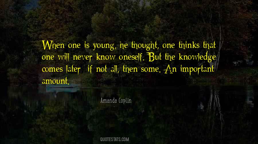 He Will Never Know Quotes #155703