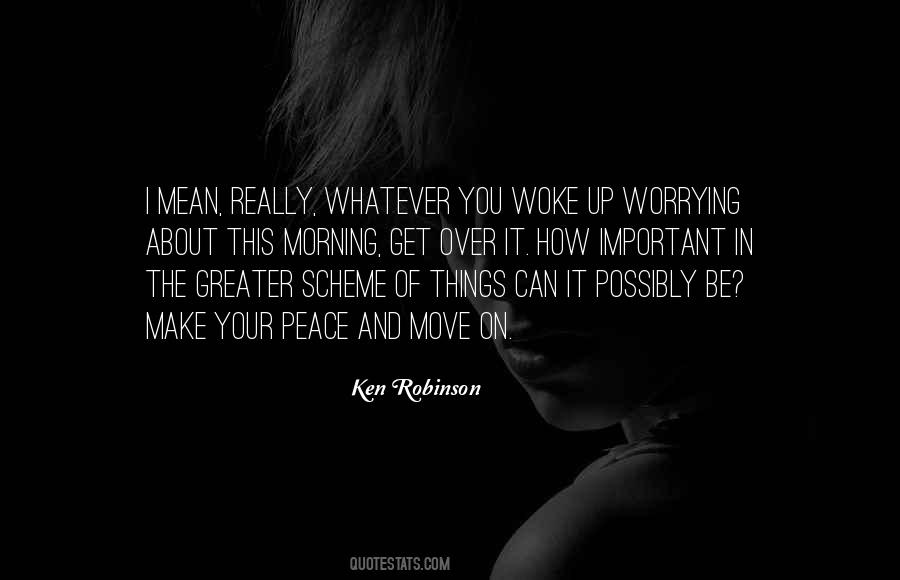 He Woke Me Up This Morning Quotes #72763