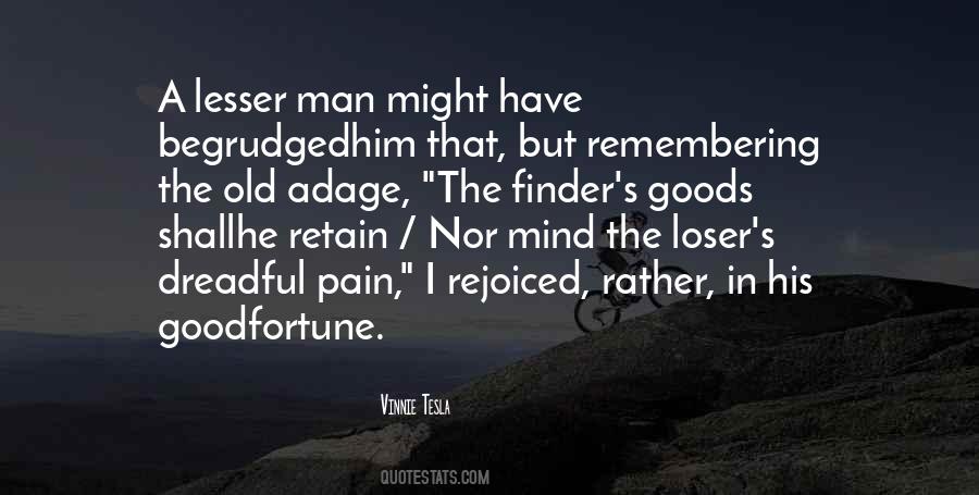 He's A Good Man Quotes #345460