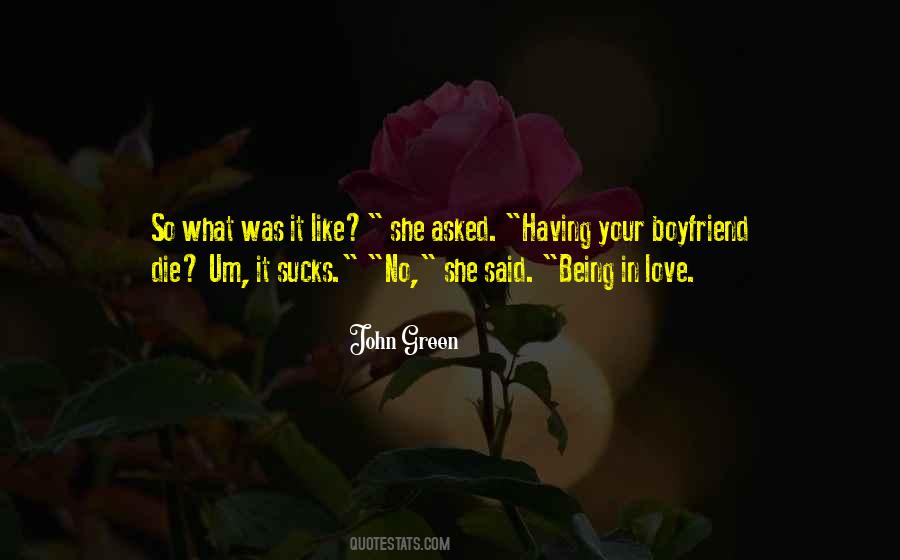 He's Not My Boyfriend But I Love Him Quotes #1045912