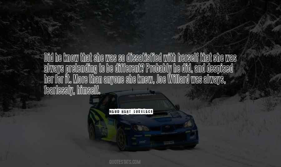 He's So Different Quotes #14028