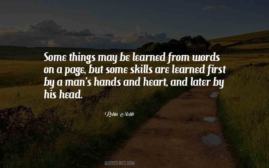 Head Heart And Hands Quotes #768811